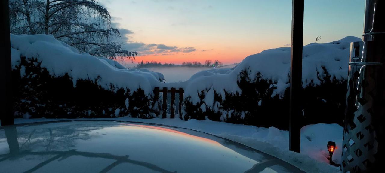 Au Chalet Bain Nordique Neuf Independant Calme Assure Haselbourg エクステリア 写真